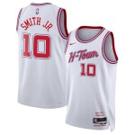 Houston Rockets Trikot Jabari Smith Jr Nike 2025-26 City Edition Weiß Swingman - Herren